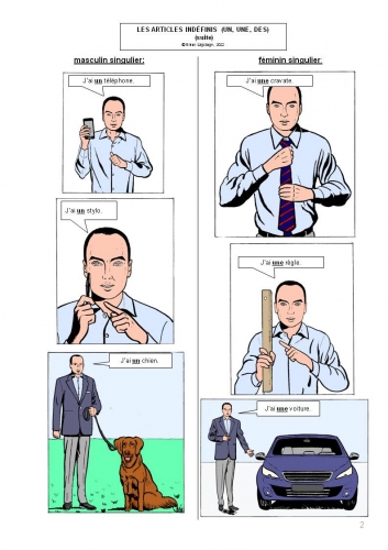 articles indéfinis,french,comic strip,français,bande dessinée